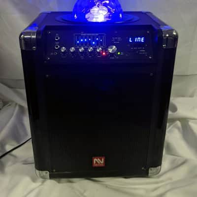 NUTEK TS-20110b-1 10-inch 5ah Portable Sound System With Disco Light, Bluetooth image 10