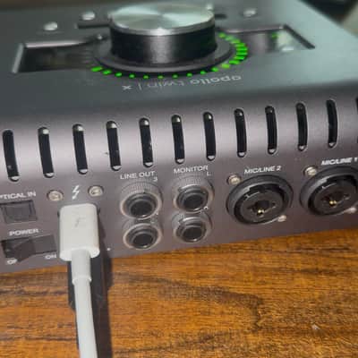 Universal Audio Apollo Twin X DUO Heritage Edition Thunderbolt 3 Audio Interface 2020 - Present - Gray image 3
