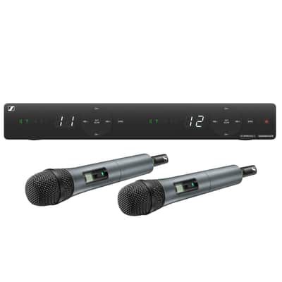 Sennheiser XSW1-825 DUAL-A 2-Channel Wireless Microphone System A Band Frequency - Open Box Mint image 1