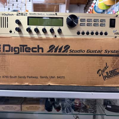 DigiTech 2112 Studio Guitar System Tube Pre Amp Processor | Reverb
