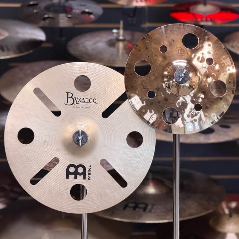 MEINL 12"/16" ARTIST CONCEPT BULLET STACK - LUKE HOLLAND - FLOOR MODEL image 1