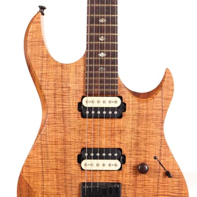 Kiesel Vader Flamed Koa Top 2015 image 4