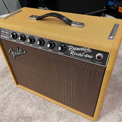 '65 Princeton Reverb Reissue "Lacquered Tweed" FSR 1x12 w/ Vintage 60s Rola Speaker image 5