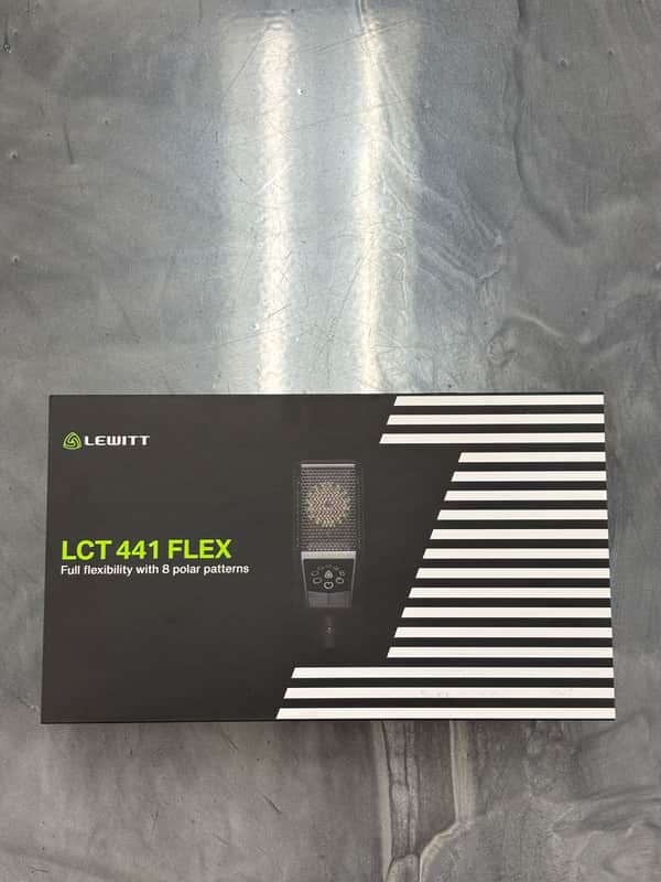 Lewitt LCT-441-FLEX Large Diaphragm Multipattern Condenser Microphone 2010s - Black image 1