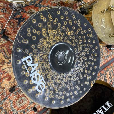 Paiste 20" Signature Dark Metal Ride Cymbal 1989 - 2010 - Raw/Traditional image 3