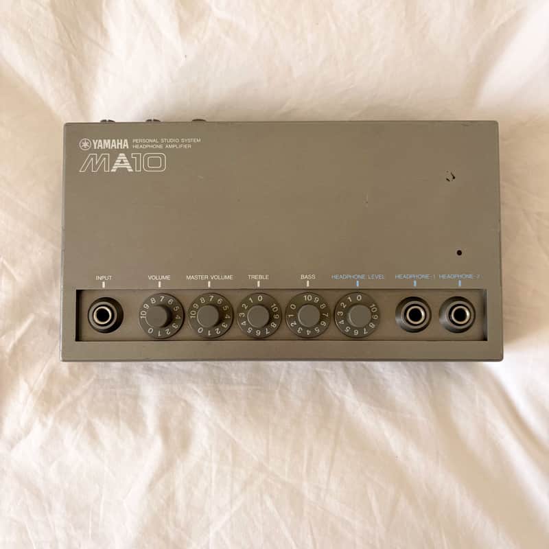 Yamaha MA-10 (Japan, 1982) Vintage Mini Amplifier Headphone Amp! Read the full ad! image 1