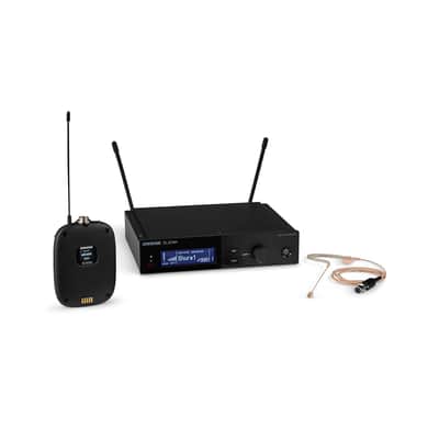 Shure SLXD14+/85M Wireless System - Includes SLXD4+ Receiver, SLXD1+ Bodypack with WL185M Lavalier Mic, Bluetooth Monitoring, Feedback Reduction, WWB and Mobile App Control, G57 Band image 1