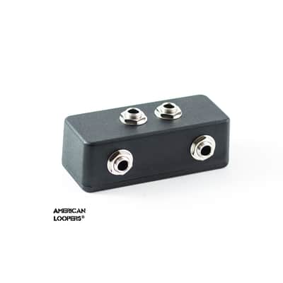 AMERICAN LOOPERS 2 Way Junction Box - Patch Bay IN, OUT, SEND, RTN (Jacks on Top) image 2