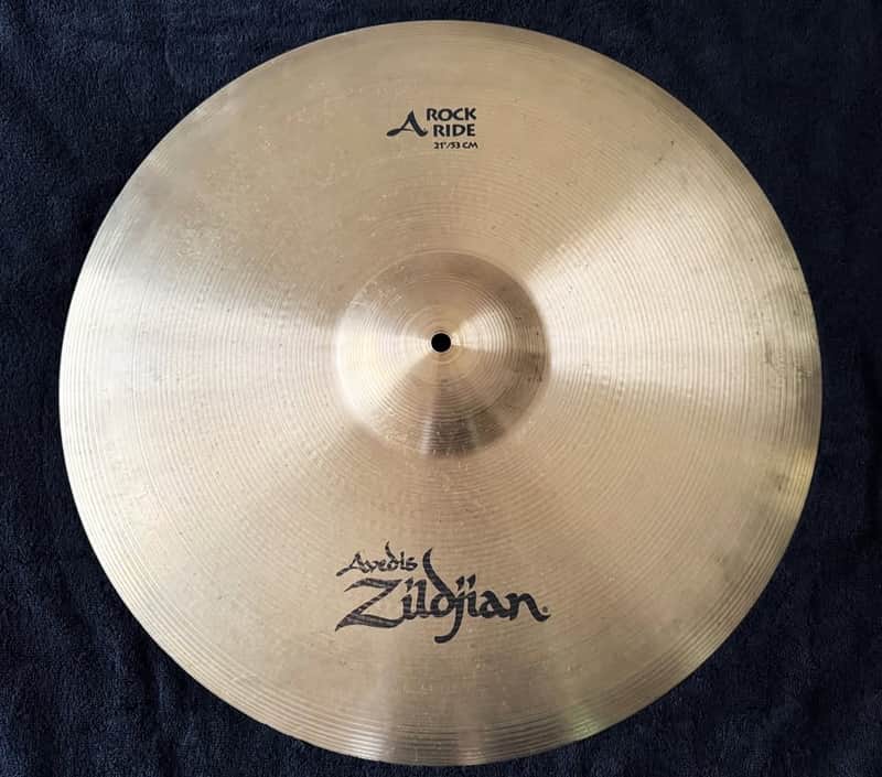 Zildjian 21" A Series Rock Ride Cymbal 2017 - 2018 - Traditional image 1