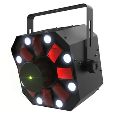 Chauvet DJ Swarm 5 FX ILS RGBAW 3-in-1 DMX LED Rotating Derby/Laser/Strobe Light image 3