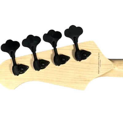 Lakland Skyline 44-64 GZ FRETLESS, Gloss Black / Lined Ebony /Geezer Butler EMG's *ON ORDER ETA JULY 2026 * image 11