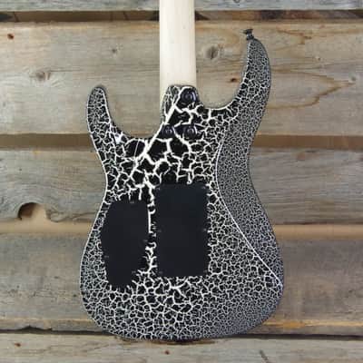 Jackson DK2M Dinky Limited Run, Black & White Crackle (s367) image 7