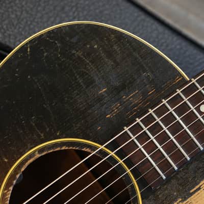 1952 Gibson LG-2 Acoustic Guitar Sunburst + Flight Case image 3