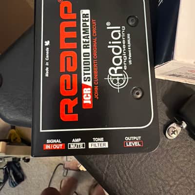 Radial Reamp JCR Studio Reamper 2010s - Black image 3