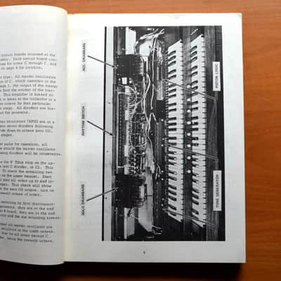 Gulbransen President 2134 - 4116W - 4217 Service Manual & Schematics - Technical Repair Guide - Vintage imagen 5