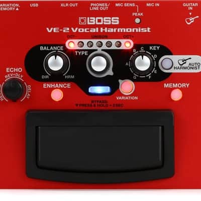 Boss VE-2 Vocal Harmonist Effects Processor image 2