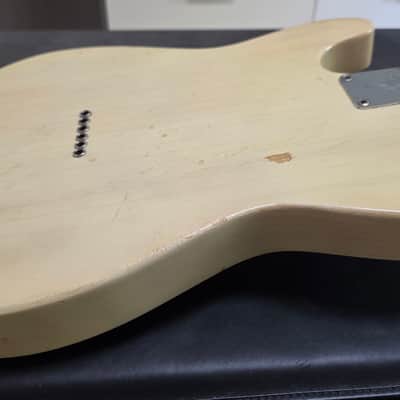 1969 Fender Telecaster Thinline Natural Ash Blonde 60s ARTIST OWNED STAGE PLAYED Road Worn Heavy Relic Aged American Vintage 1960's USA Tele Guitar image 21