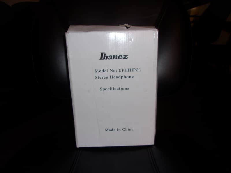 Ibanez 6PHIHP01 Stereo Headphones Black NM355 image 1