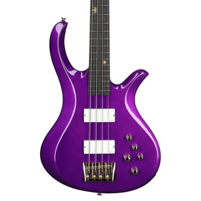 Schecter FreeZesicle 4 Electric Bass, Purple image 4