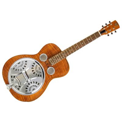 Dobro Hound Dog Deluxe Round Neck Vintage Brown Epiphone image 1