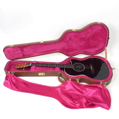 1990 Gibson Chet Atkins SST - Black Ebony Finish - Original Case image 14