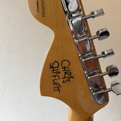Fender Chris Shiflett Artist Series Signature Telecaster Deluxe 2016 - Present - Shoreline Gold image 4