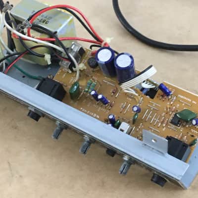 Vintage Fender Musical Instruments Squier PR-357 1990s Black Tolex Made In Korea Project Chassis Amplifier image 3