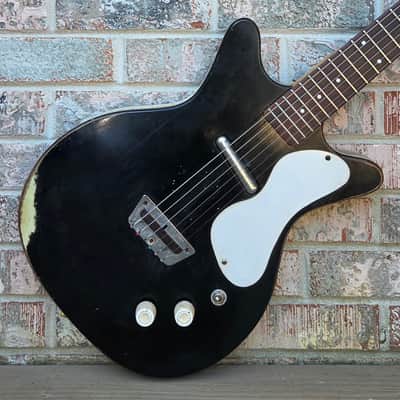 Vintage 1960 Danelectro DC-1 Standard Shorthorn Electric Guitar w/ Fender Gig Bag! image 1