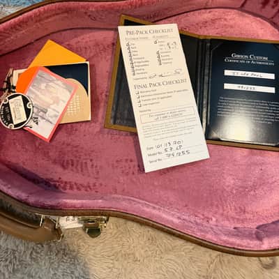 Gibson 1957 (R7) les Paul gold top dark back 2020 - Gold image 6