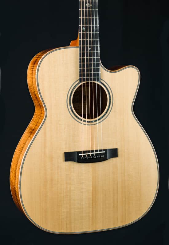 Froggy Bottom F14 Deluxe Cutaway Figured Koa and Adirondack Spruce Used (2023) image 1
