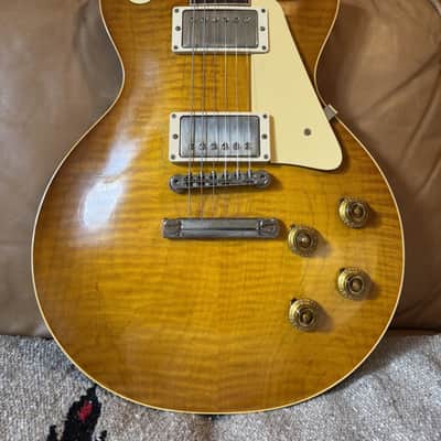 CME Exclusive! 2022 Gibson Murphy Lab 1959 Les Paul r9 Ultra Light Aged - Dirty Lemon Fade - 8.3 labs image 1