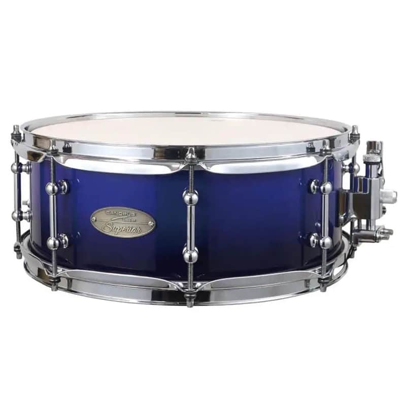 Canopus Session Superior Snare Drum 14x5.5 Navy Fade