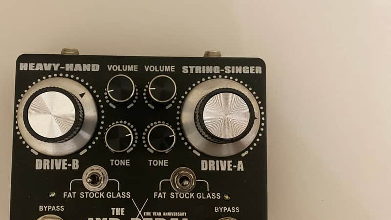 LY Rock The Lyr Pedal (The Duellist Clone) 2021 Black | Reverb