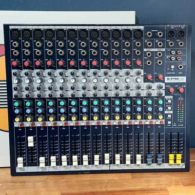 Soundcraft EPM12 12-Channel Mixer - Blue image 1