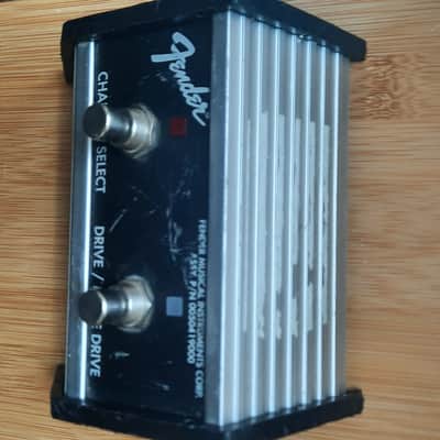 Fender 005-0419-000 2-Button Channel / Drive Footswitch with 1/4" Jack 1996 - 2004 - Black / Silver image 5