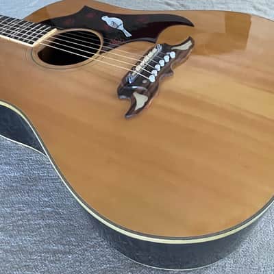 1970’s Alvarez 5025 Acoustic Guitar Dove Copy Dreadnought Made in Japan MIJ Solid Spruce Top + Case - VIDEO image 10