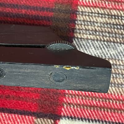 Vintage 1930's Martin Archtop Guitar Ebony Bridge for C-1, C-2, C-3 Pre War image 13
