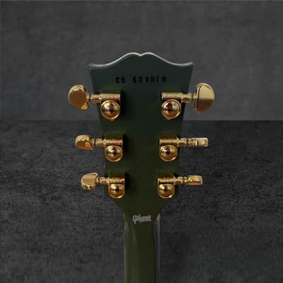 2026 Gibson Custom Shop Les Paul Custom VOS – Olive Drab w/ Gold Hardware image 17