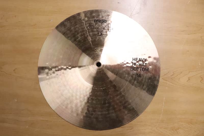 Paiste 14" 404 Hi Hat Cymbal Bottom image 1