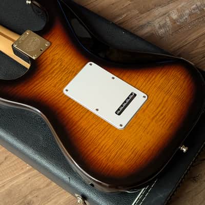 Fender Stratocaster 50th Anniversary Limited Edition Electric Guitar 1996 Flamed Sunburst W/OHSC & Candy image 20