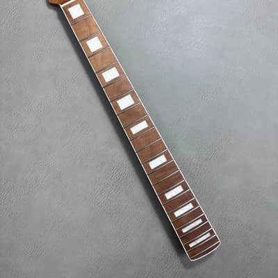 22-Fret Stratocaster Flamed Roasted Maple Guitar Neck image 8