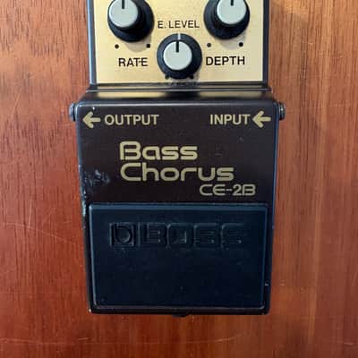 Boss CE-2B Bass Chorus (Green Label) 1989 - 1994 - Brown image 1