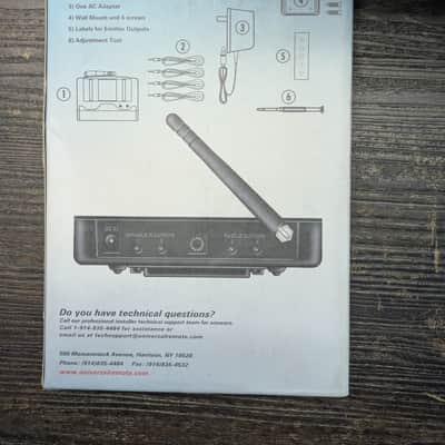 URC MX-450 Programmable Remote and MRF-260 RF Base Station (in box) image 12