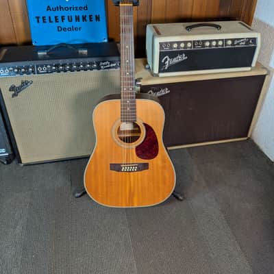 Cort Earth 70E Acoustic/Electric 12 String Guitar w/Case - Natural (Used) image 1