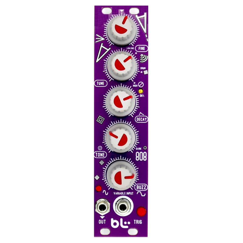 BLM Vintage Asteroid Kick Drum 2022 Purple image 1