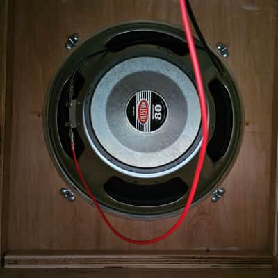 Luke-1x12C - Empty 12" Guitar Cabinet - Orange Tolex/Wheat Cloth Grill Loaded With Celestion Seventy 80 image 4