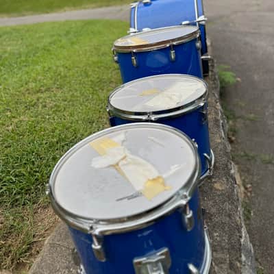 Groove Percussion 5 Piece Shell Pack Blue Drum Set image 9