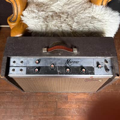 1964 Gibson GA40T Mariner Vintage 1x12 25 Watt Tube Combo Guitar Amplifier! image 6