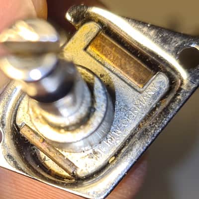 Vintage Fender F Tuners Set 1970s - Nickel image 6