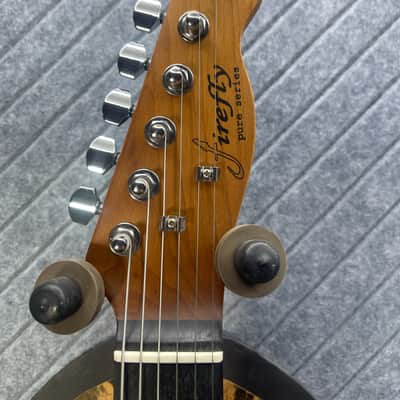 Firefly FF-TLS Baritone HSS Tele Sterling Silver Last One! SkunkWerx In USA Setup and Fret Polish image 6